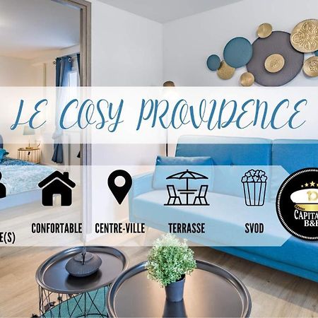 Ferienwohnung Le Cosy - Providence - Parking - Terrasse Troyes Exterior foto